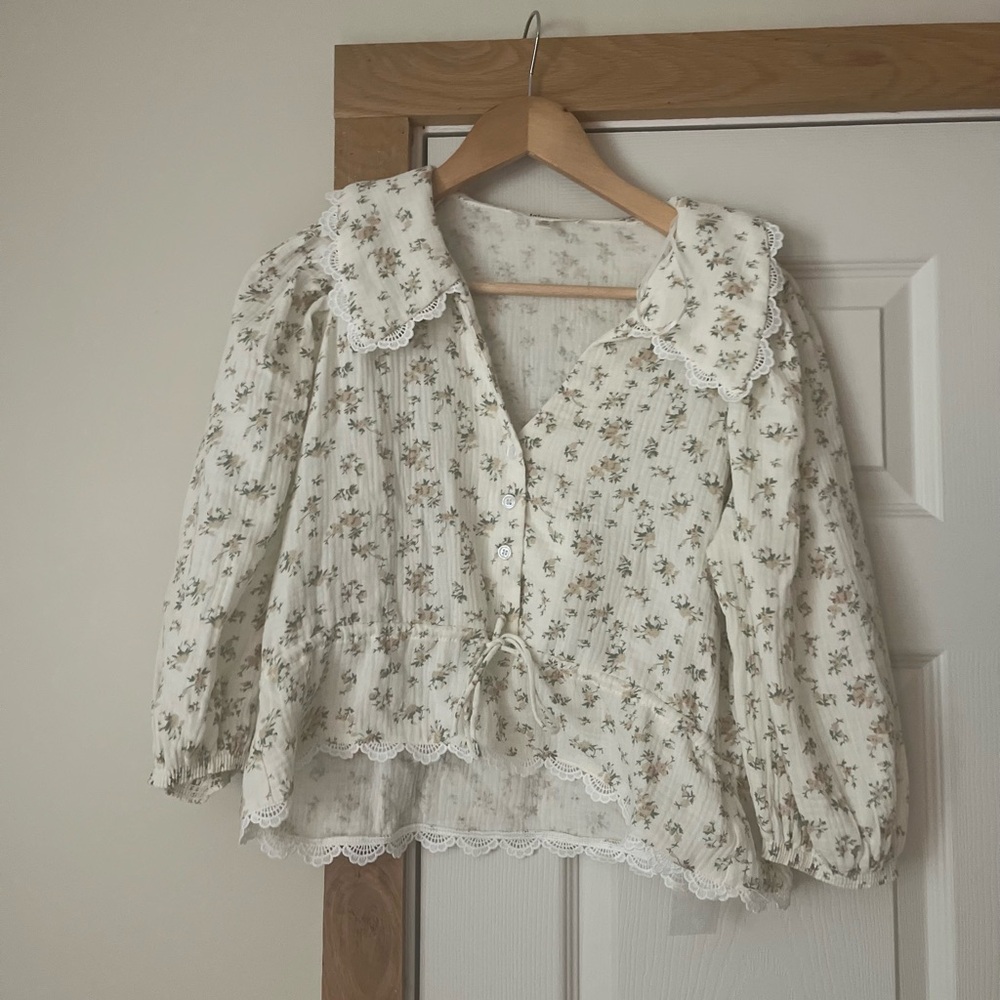 NWOT Neuflora Blouse